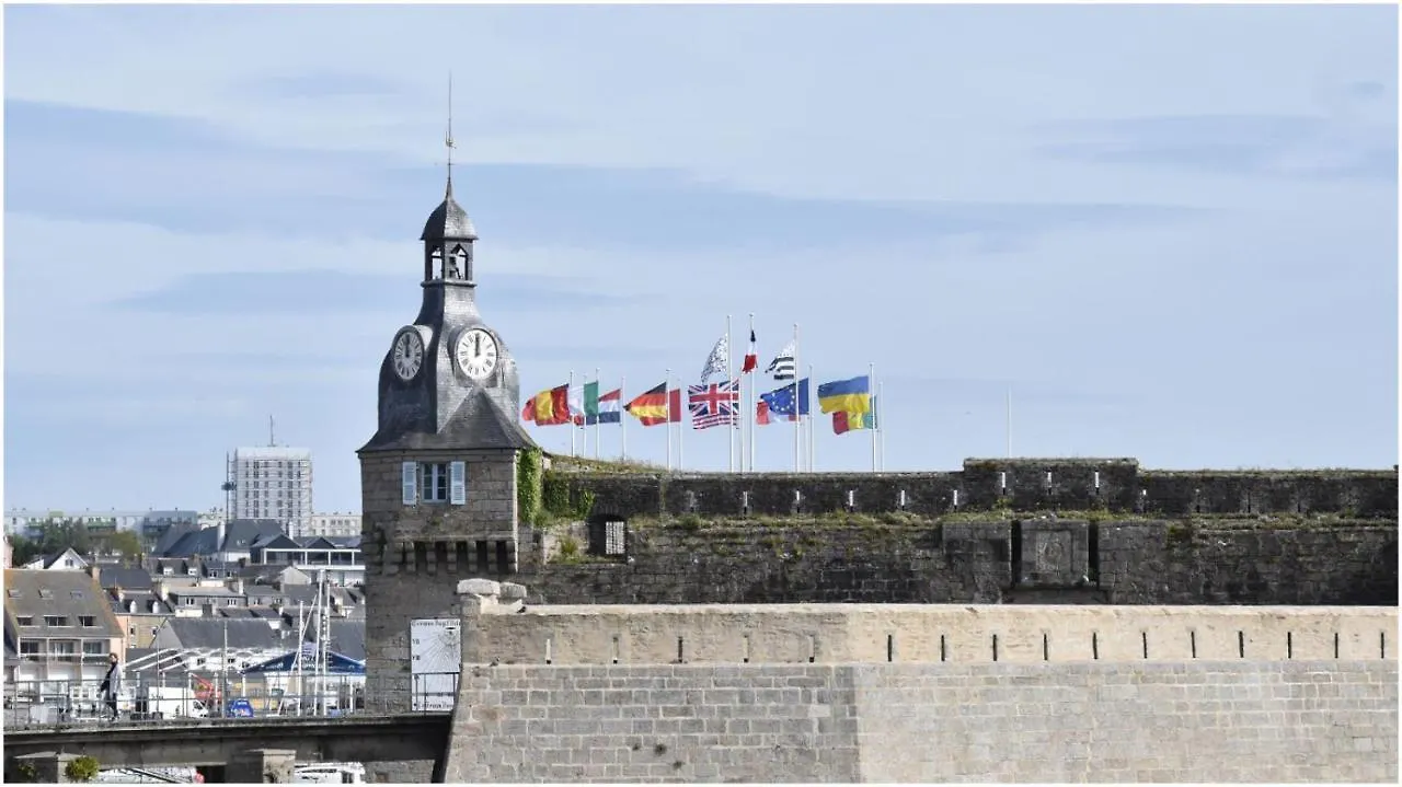 Appartement T3 De 74M2 Tres Lumineux Vue Panoramique Mer Et Plages Concarneau